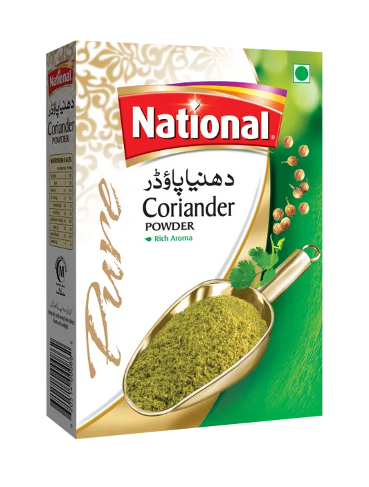 (NATIONAL) CORIANDER PODWER 100GM BOX