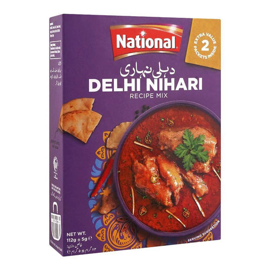 (NATIONAL) NIHARI MASALA 112GM BOX