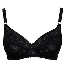 BE-BELLE MARVEL ROSETTE B CUP SIZE 42 BLACK