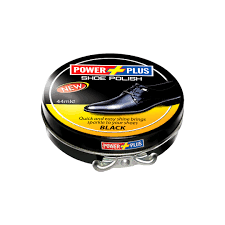 (POWER PLUS) SHOE POLISH BLACK 44ML