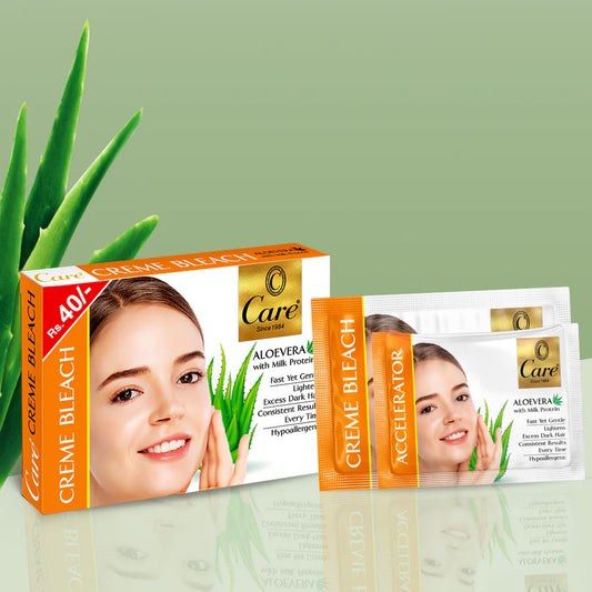 CARE CREAM BLEACH ALOE VERA WITH MILK PROTEIN 5ML