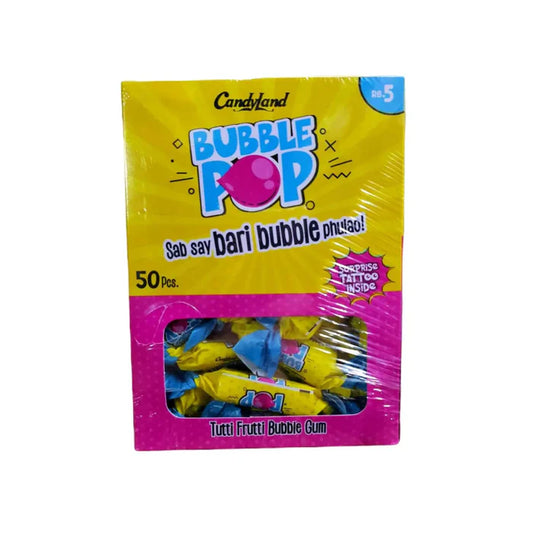 CANDYLAND TUTTI FRUTTI BUBBLE GUM