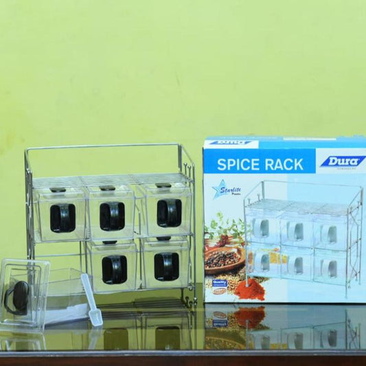 DURA SPICE RACK SMALL 6 IN 1
