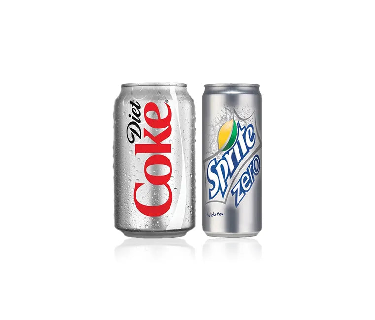COCA COLA & SPRIT DIET DRINK 250ML CAN