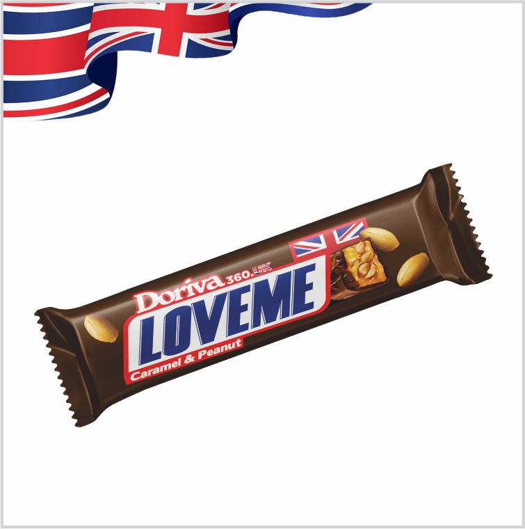 DORIVA 360.UK LOVE ME CHOCOLATE (CARAMEL & PEANUT)