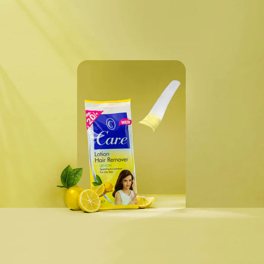 CARE LOTIO HAIR REMOVER LEMON 20GM