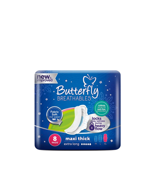 BUTTERFLY MAXI THICK XL 8PC
