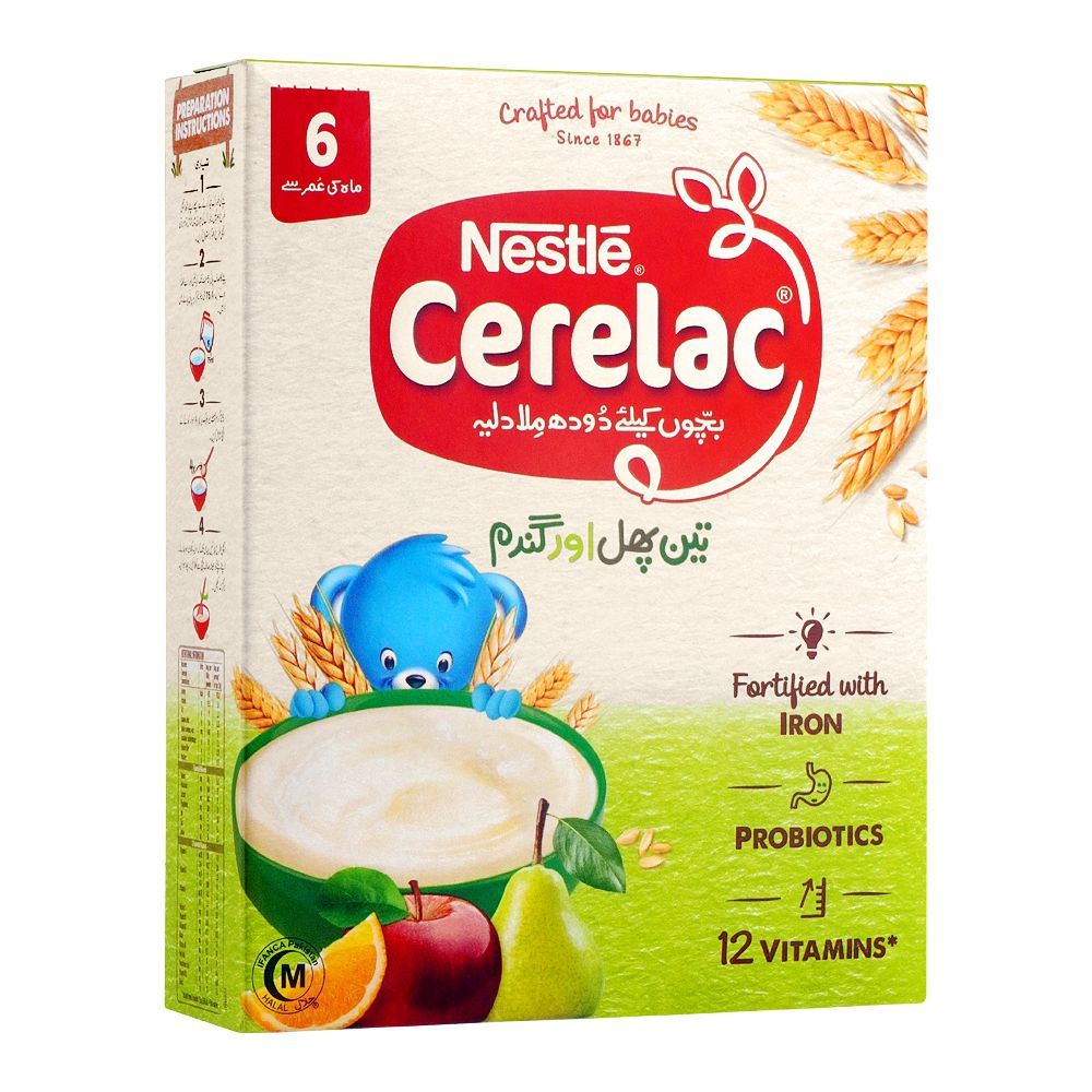 NESTLE CERELAC 3 FRUIT (175G)