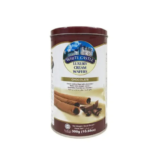 WHITE CASTLE LUXURY WAFER ROLLS CHOCOLATE FLAVOURE