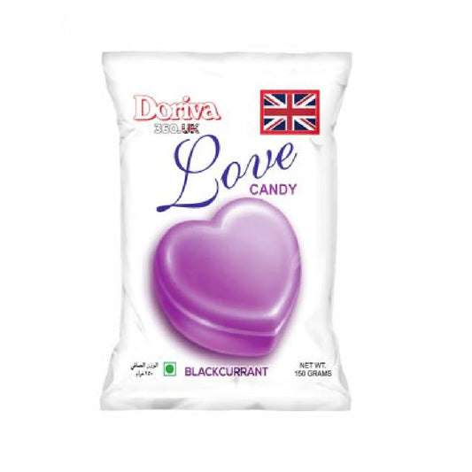 DORIVA 360.UK LOVE CANDY (BLACKCURRANT) 150GM
