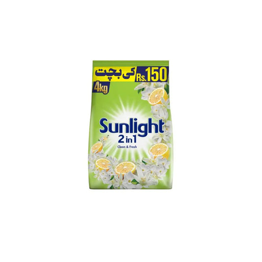 SUNLIGHT SURF 2 IN 1 CLEAN & JASMINE FRESH 4KG
