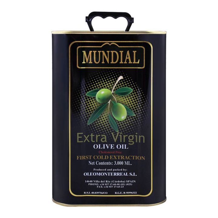 OLEOMONTERREAL MUNDIAL OLIVE POMACOIL 3LTR