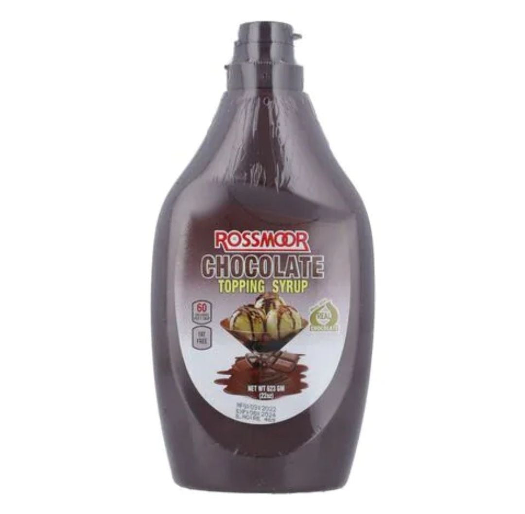 ROSSMOOR CHOCOLATE TOPPING CYRUP 623GM