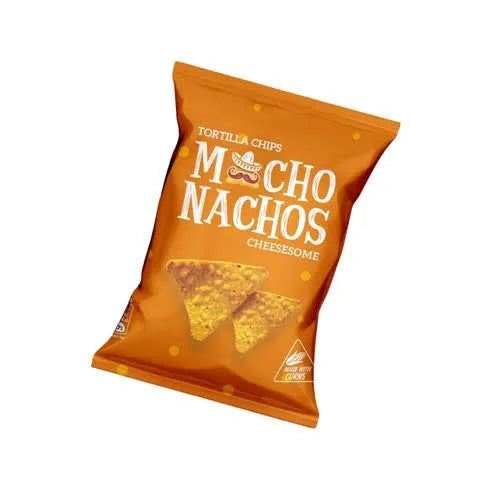 MACHO NACHO TORTILLA Cheesesome CHIPS 38GM