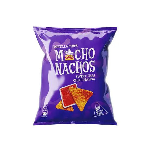 MACHO NACHO Sweet Thai Chilichanga Tortilla CHIPS 38GM