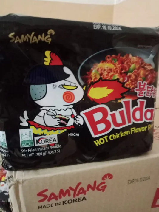 BULDAK HOT CHICKEN FWL BLACK 140GM