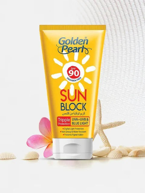 GOLDEN PEARL SUN BLOCK SPF90 60ML