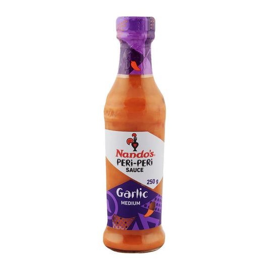 NANDO S PERI-PERI SAUCE GARLIC MEDIUM 250G
