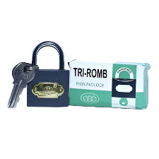TRI-ROMB IRON PADLOCK SIZE 32MM