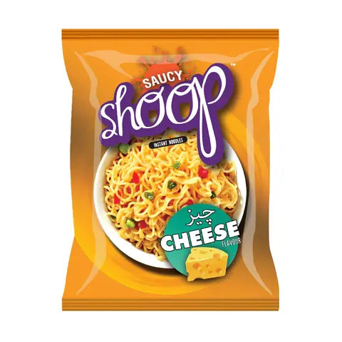 SHANFOODS SAUCY SHOOP CHEESE FLAVOUR NOODLES (72 G)