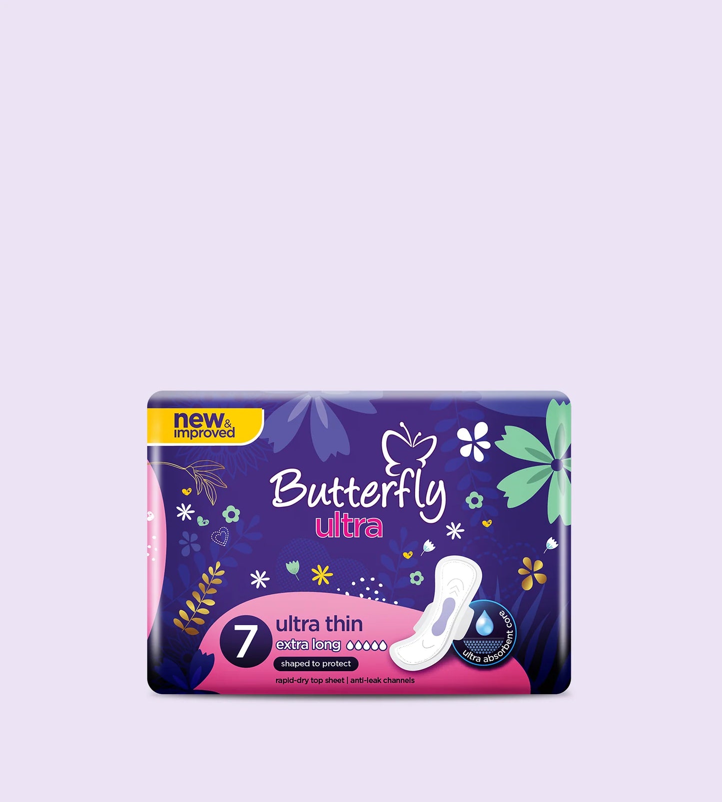 BUTTERFLY PAD ULTRA LARGE (ULTRA THIN)
