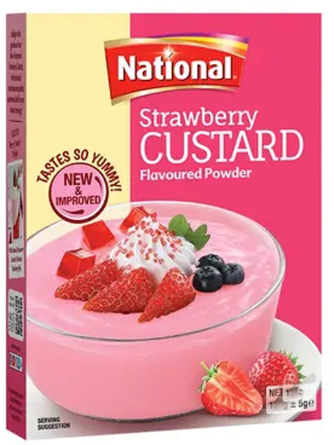 (NATIONAL) STRAWEBBRY CUSTARD 45GM