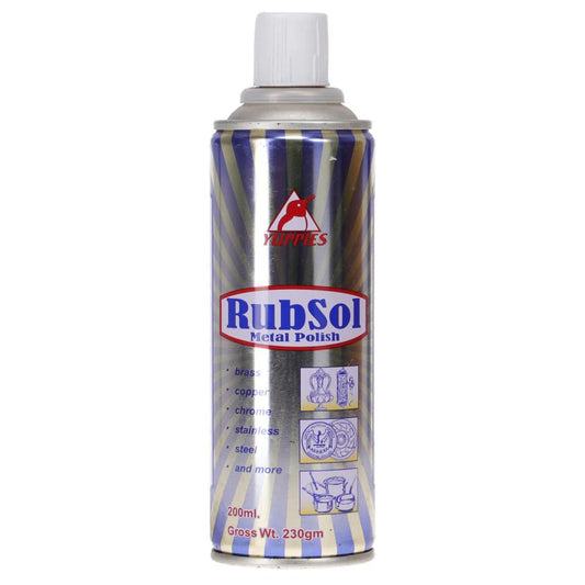 YUPPIES RUBSOL METAL POLISH 230GM