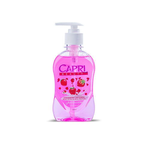(CAPRI)HAND WASH (B) PINK MOISTURIZING 200ML