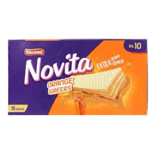 BISCONNI NOVITA ORANGE WAFERS BISCUIT