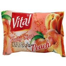 VITAL SOAP FRUIT PEACH 60GM