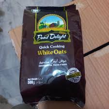 DELIGHT FOOD WHITE OATS (500 GM)