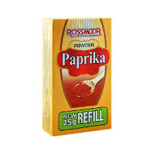 ROSSMOOR PAPRIKA POWDER 25GM