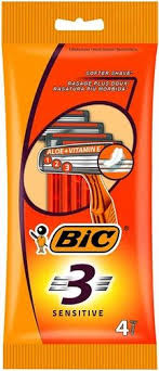 BIC WORLD 3 SENSITIVE SHAVING RAIZER
