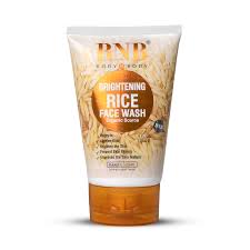 BNB BRIGHTENING RICE FACE WASH (120ML)