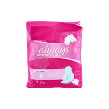 ALWAYS COTTON SOFT PAD ALOE VERA (MAXI THICK) LONG