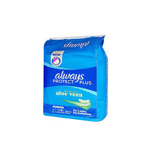 ALWAYS COTTON SOFT PAD ALOE VERA (MAXI THICK) LONG