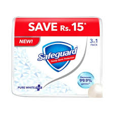 P&G SAFEGUARD SOAP (125G) 3 IN 1 PACK