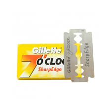 GILLETTE 7 O'CLOCK SHARPEDGE BLADE (5PCS)