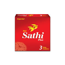 SATHI PLUS 3 DELAY CONDOMS