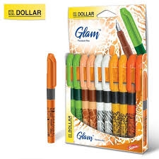 DOLLAR GLAM FOUNTAIN PEN 1PC