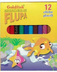 GOLDFISH ADVENTURES OF FLUPA PENSIL COLOR