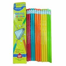 MERCURY BRITO RAINBOW TRIANGLEB PENCILE