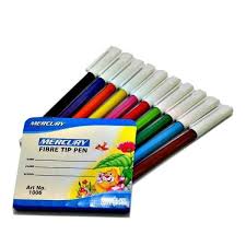 MERCURY FIBRE COLOUR PEN 10 PCS PACK