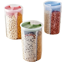 PLASTIC STORAGE JAR MED 3IN 1 PACK