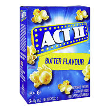 ACTII BUTTER FLAVOUR POPCORN 255G