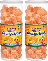 ASSORTED ORANGE CANDY