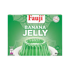 (FAUJI) BANANA JELLY QUICK SET 80GM