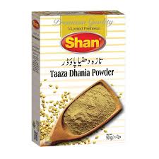 SHAN TAAZA DHANIA POWDER (50+3 G)