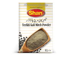 SHAN TEEKHI KALI MIRCH POWDER (50 G)