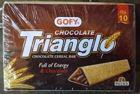 (GOFY) JUMBO TRAINGLO CHOCOLATE